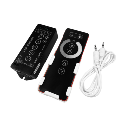 Умный диммер для светодиодной ленты Smart RF Music 12A 5-24V радио сенсорный 6 кнопок 2 канала