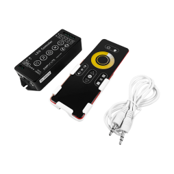 Контролер W+WW RF Music 2- канальний 12A 12-24V Радіо - Сенсорний 8 кнопок #158