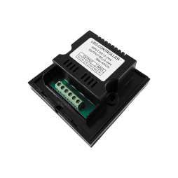 Диммер с клеммами 4A/CH 12-24V Сенсорная панель 2 кнопки 1 канал Черный