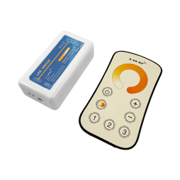 Контролер W+WW RF 2- канальний 12A 2.4G 12-24V Радіо - Сенсорний 7 кнопок #166