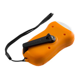 Ліхтарик синій LMF37+сонячна батарея коричнева Лємансо