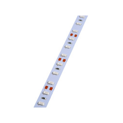 Світлодіодна лінійка 5630-72led 25-30Lm IP20 24W синій 12V 1000 мм зі скотчем