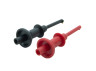 Насадка для щупів діам 2мм Lemanso (1 червона+1 чорна) LM9105