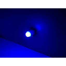 Світлодіодна авто лампа T5-COB синій 12V LEDUA