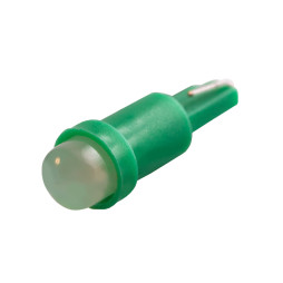 Світлодіодна авто лампа T5-COB зелений 12V LEDUA