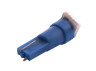 Світлодіодна авто лампа T5-5050-1smd синій 24V LEDUA
