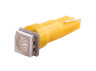 Світлодіодна авто лампа T5-5050-1smd жовтий 24V LEDUA