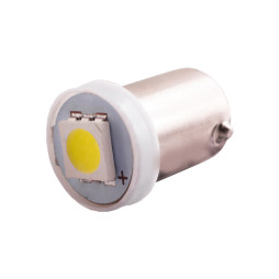 Світлодіодна авто лампа BA9S-5050-1smd білий 24V LEDUA