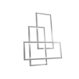 Світильник світлодіодний підвісний, стельовий "Тріо/Тетра" 220V 70W 4000k (1000*500)*3 LEDUA