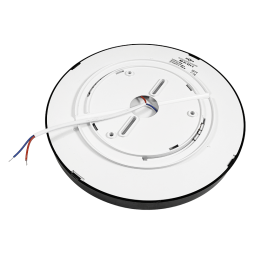 Світильник світлодіодний круглий накладний 24Вт 175-265V 5000К чорний (MD-01-R24-5) Biom