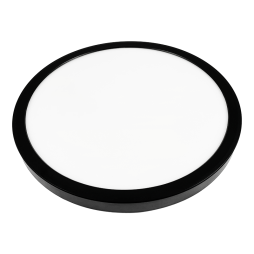 Светильник светодиодный накладной Biom 28Вт 5000К круглый Черный (MD-01-R28-5)