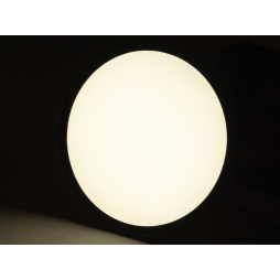 Светильник светодиодный накладной Biom 28Вт 5000К круглый Черный (MD-01-R28-5)