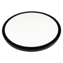 Светильник светодиодный накладной Biom 38Вт 5000К круглый Черный (MD-01-R38-5)