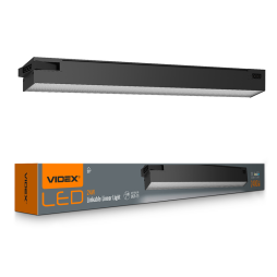 Світильник світлодіодний лінійний магістральний BNL02 24W 0.6м 5000K 220V Чорний (VL-BNL02-24065B) VIDEX
