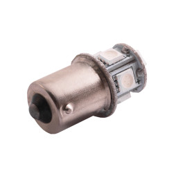 Світлодіодна авто лампа T25-5050-8SMD 1156 червоний 24V LEDUA