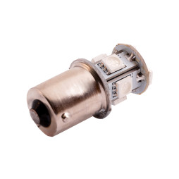 Світлодіодна авто лампа T25-5050-8SMD 1156 синій 12V LEDUA