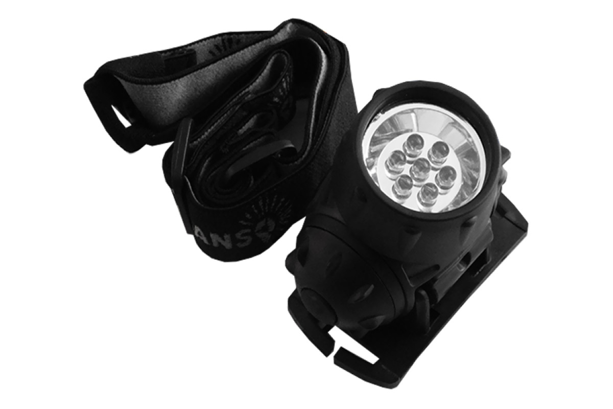 Ліхтарик 7LED на голову LMF40 пластик Лємансо