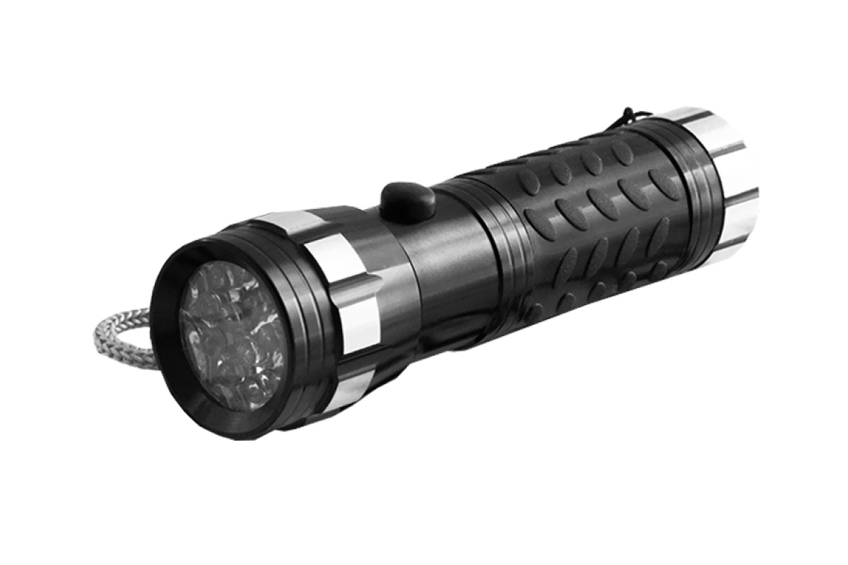 Ліхтарик 14LED чорний LMF34 алюміній Лємансо