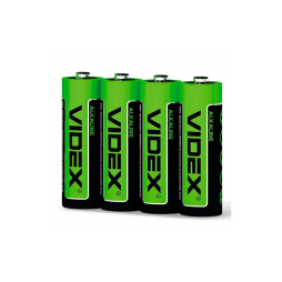 Батарейка щелочная Videx АА / LR6 SHRINK 4 шт