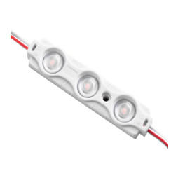 Світлодіодні модулі 2835-3smd 12V IP65 1,5ватт з лінзою фіолетові