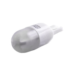 Світлодіодна авто лампа T10-6030-2SMD PC 1W білий 12V LEDUA