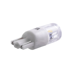 Светодиодная автолампа T10 W5W 12В 1Вт SMD6030-2led белый