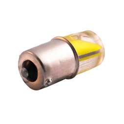 Светодиодная автолампа T25 P21W (1156) 12В COB-2led белый