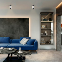 Світильник VIDEX під лампу GU10 VL-SPF03A-SPB накладний чорний + срібляста призма