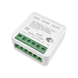 Реле в підрозетник WiFi 230В 16А з енергометром LM6377 Розумний дім Tuya Лємансо