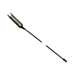 Клипса светодиодная алюминиевая LEDUA для подсветки стеклянных полок 12В 0.24Вт холодный белый