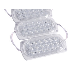 Світлодіодні модулі 11147-2835-18D 12V холодно білий (по 10шт пластина) LEDUA