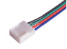 Конектор A2543 папа білий з проводом 150мм, RGB LEDUA