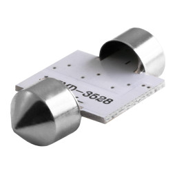 Светодиодная автолампа C5W SV8.5 12В 31мм SMD3528-12led белый