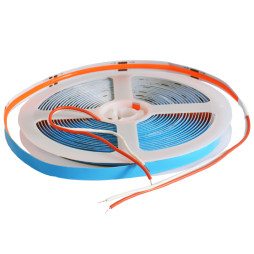 Светодиодная лента 1 м COB/FCOB 320 LED 12В 12Вт/м IP20 красный