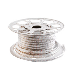 Светодиодная лента 1 м SMD5050 60 LED 220В 14.4Вт/м IP68 6500K холодный белый