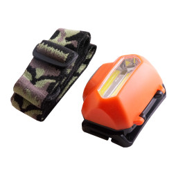 Ліхтар налобний 2088/HY-907-COB, 10W, 3xAAA без гарантії