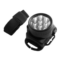 Ліхтар налобний 536-7LED, 3хАА без гарантії