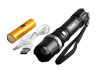 Ліхтар 8626C-XPE+COB,1х18650,ЗУ microUSB,zoom,Box Police