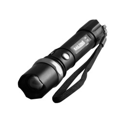 Ліхтар 8626C-XPE+COB,1х18650,ЗУ microUSB,zoom,Box Police