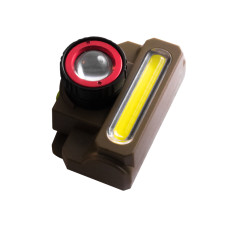 Ліхтар налобний 8808/6908-XPE+COB,встр.акум,ЗУ micro USB,zoom,Box Police