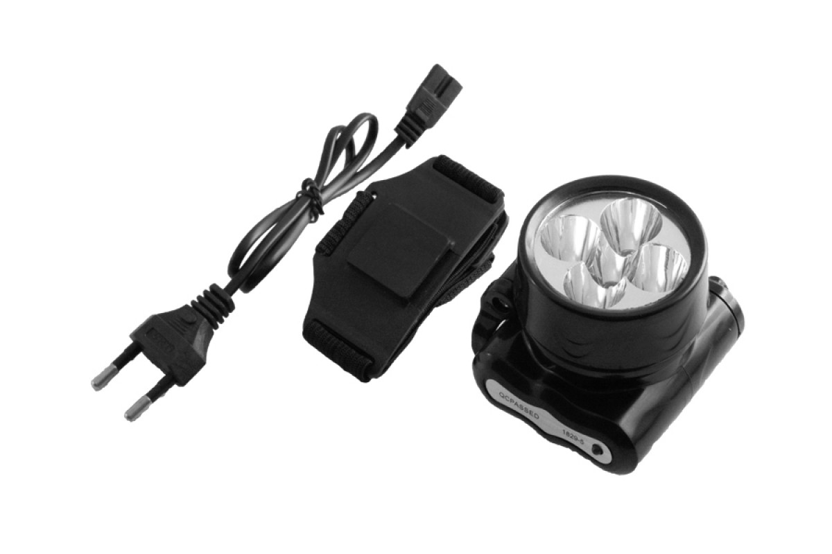 Ліхтар налобний світлодіодний YJ-1829 5 LED аккумуляторний без гарантії