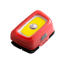 Ліхтар налобний пластик CH-2017/6606-COB+XPE вологозахищений 3хААА без гарантії