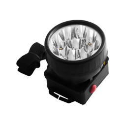 Ліхтар налобний 1396 9 діодів (3 батарейки) без гарантії