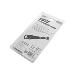 Ліхтарик Master-Tool 94-0819 с регулюванням фокуса, 5 режимів, 130*38*28 мм, CREE XM-L T6 LED, 3xAAA