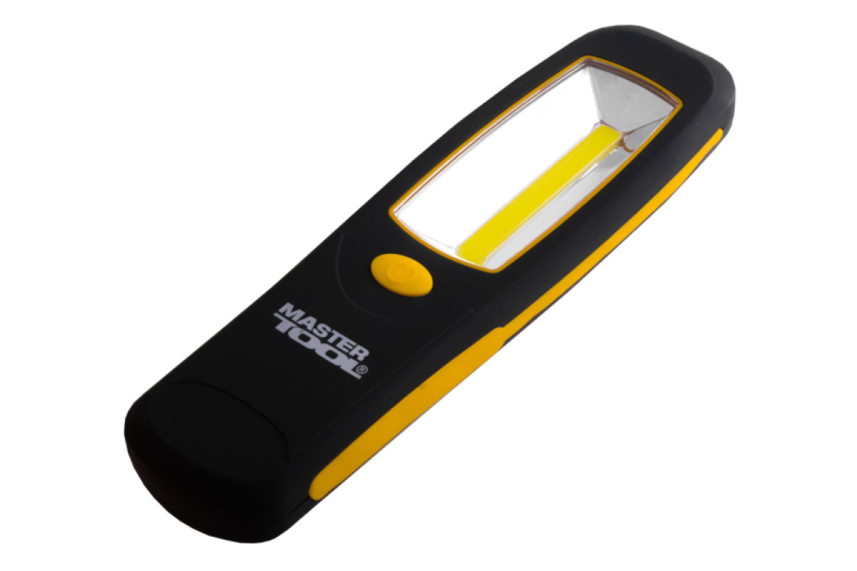 Ліхтар 94-0807 магнітний з підсвіткою, 210*60*28 мм, COB LED, 3 x AA, ABS Master-Tool