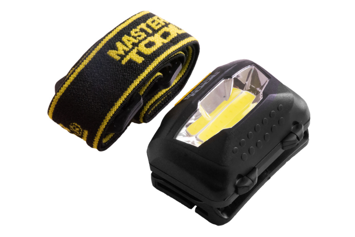Ліхтар 94-0811 налобний, 3 режиму, 59*41*32 мм, COB LED Master-Tool