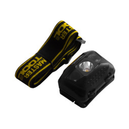 Фонарь Master-Tool 94-0812 налобный, 4 режима, 59 * 41 * 32 мм, WHITE LED + 2 x RED LED