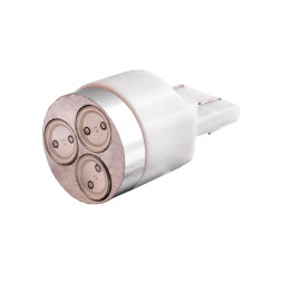 Світлодіодна авто лампа T25-3W 7443 червоний 12V LEDUA