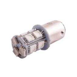 Светодиодная автолампа T25 P21/5W (1157) 12В SMD5050-13led красный