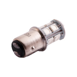 Светодиодная автолампа T25 P21/5W (1157) 12В SMD5050-13led красный